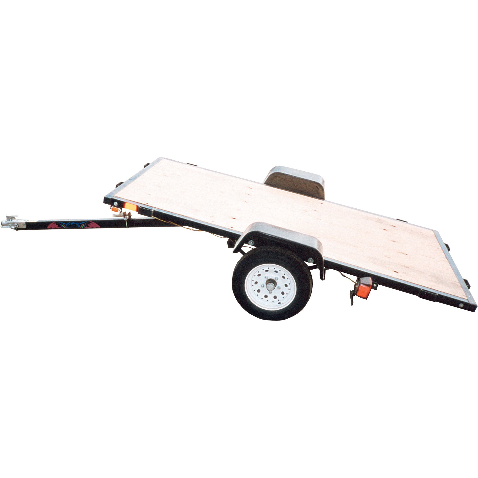 Tilt Bed Trailer — 100in.L x 52in.W, 1250-Lb. Carrying Capacity